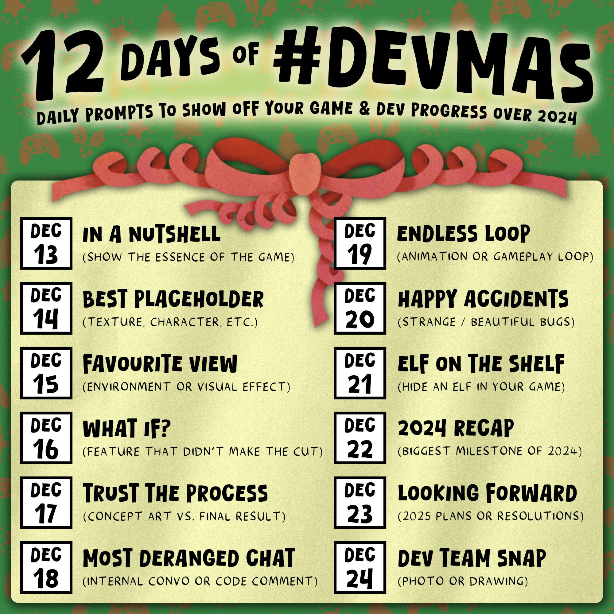 12 Days of Devmas