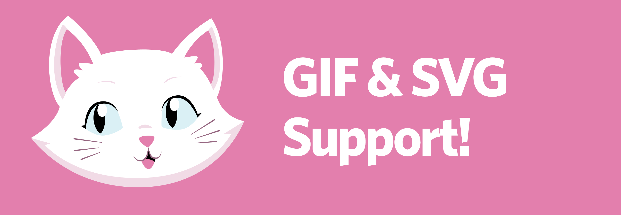 Press Kitty – GIF & SVG Support